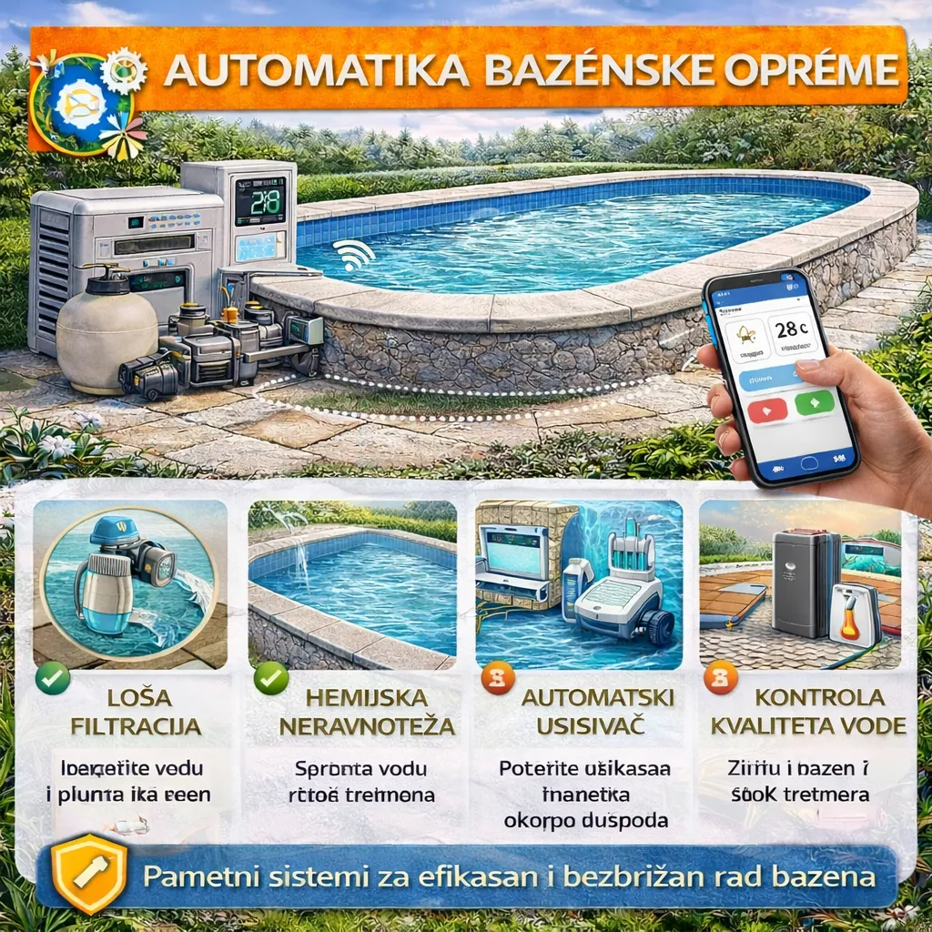 Automatika bazenske opreme