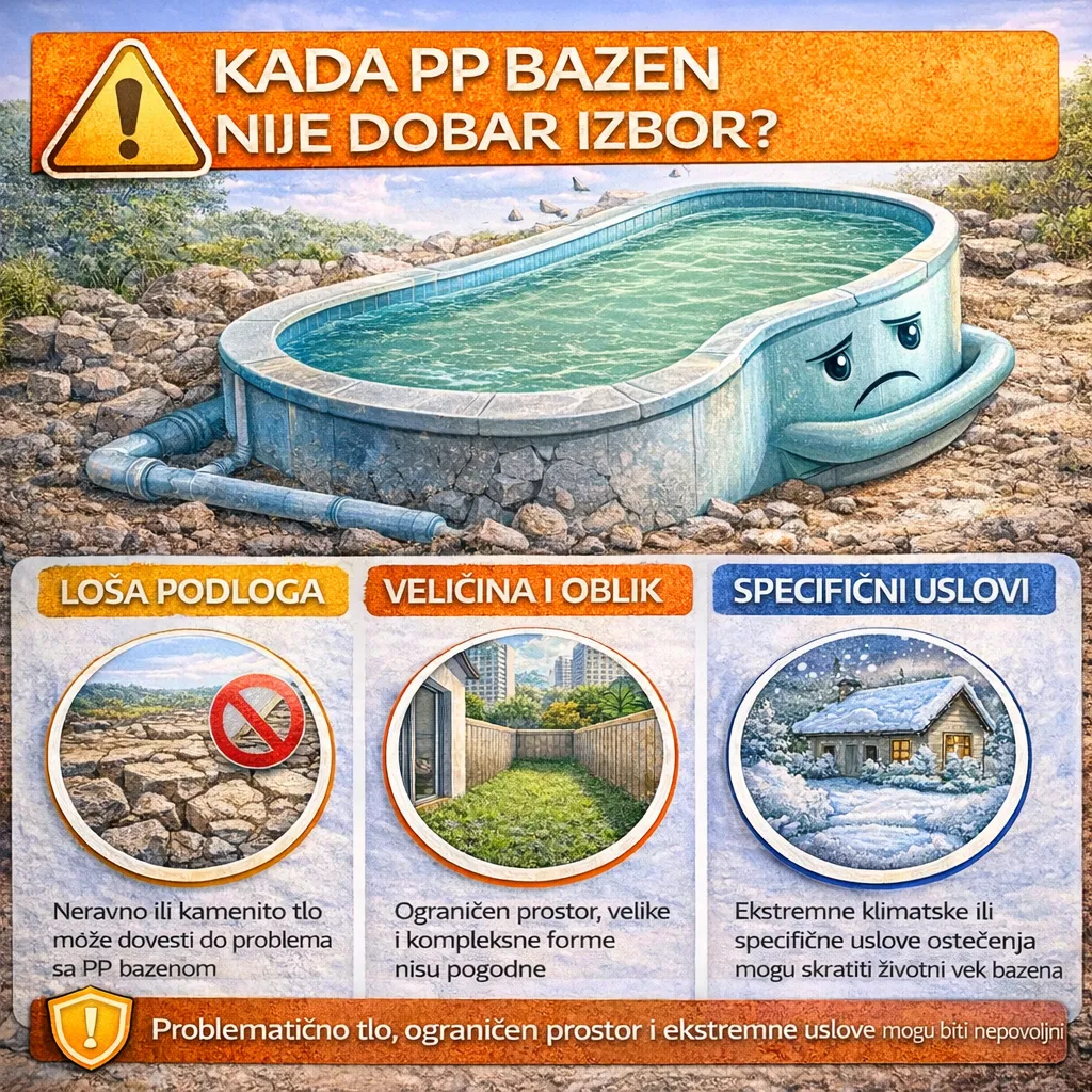 Kada PP bazen nije dobar izbor?