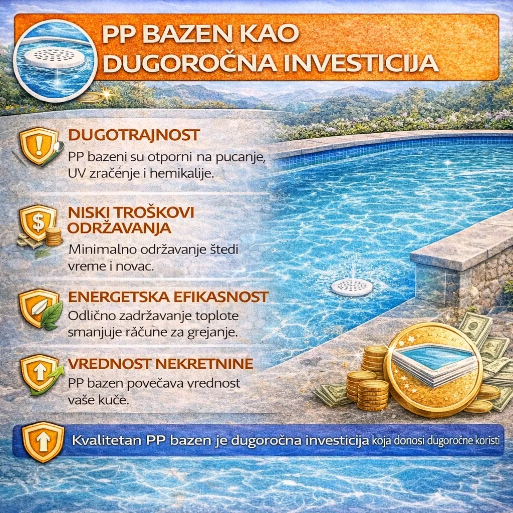 PP bazen kao dugoročna investicija