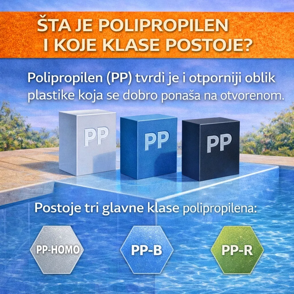 Šta je polipropilen i koje klase postoje?