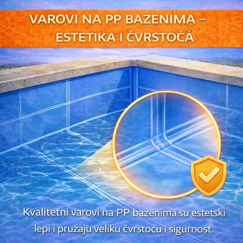 Varovi na PP bazenima – estetika i čvrstoća